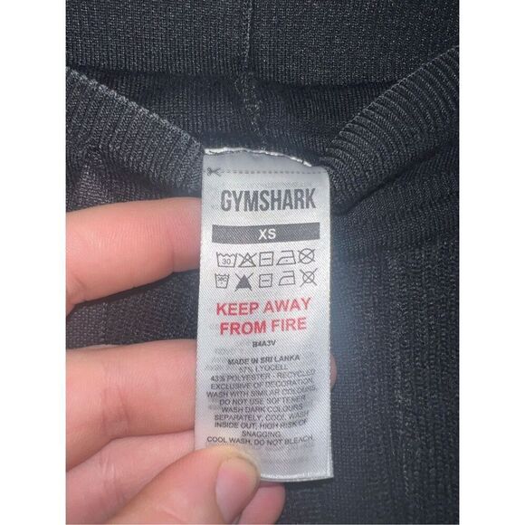 Gymshark Black Knit Pants Woman’s Size XS - Picture 8 of 13